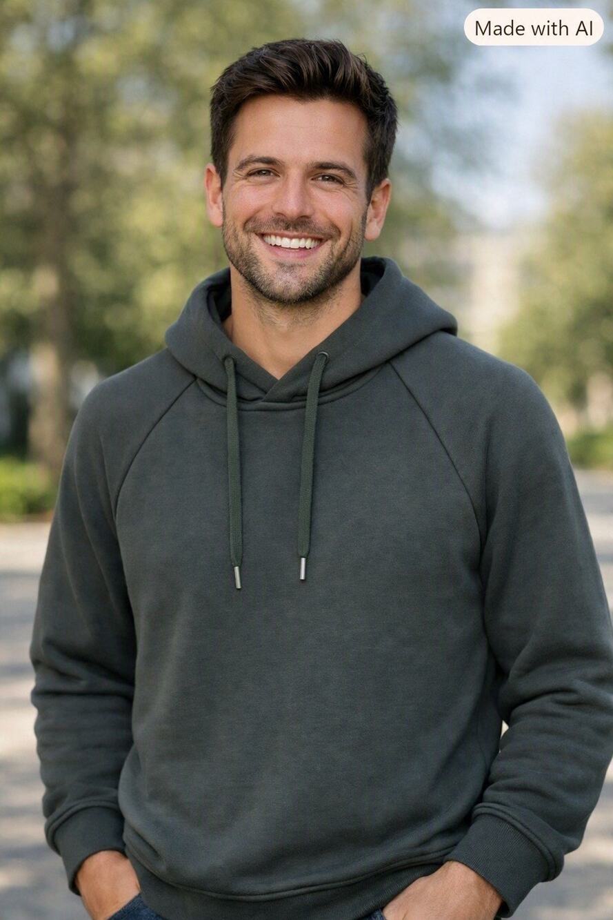 Lululemon Men's Smooth Spacer Classic Fit Pullover Hoodie In Deep Forest Size M